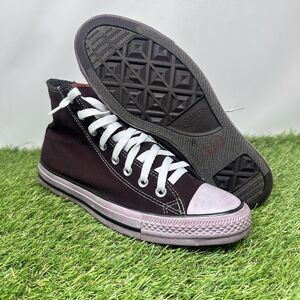 Converse All Stars High Top Unisex Burgundy Women- 10.5 Men- 8.5